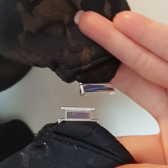 NWT Soma Vanishing Back Full Coverage Front Closure Black Lace Size 36C - Picture 5 of 5